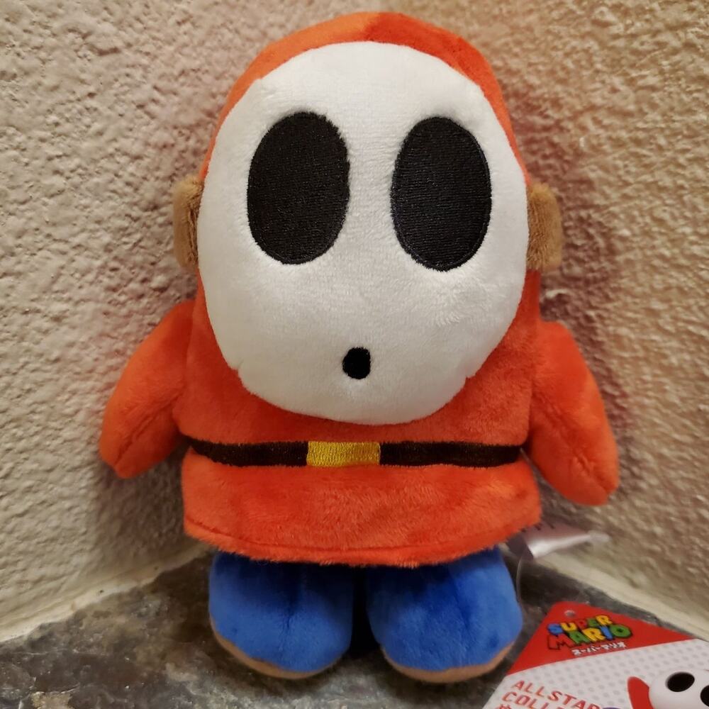 Plush - Shy Guy 6-inch (NEW) - Super Mario - Nintendo